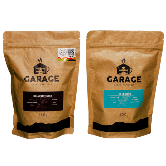 Kit cafés do Caparaó + Botton Garage Café