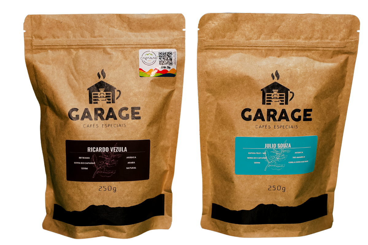 Kit cafés do Garage
